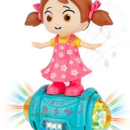 360 Degree Rotating Musical Dancing Girl with 5D Light & Musical Sound-4