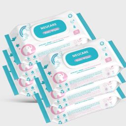 Baby Wet Wipes(Korean Formula, 432 Wipes) Pack Of 6-image-22