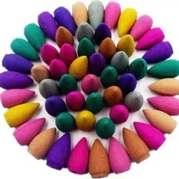 Backflow Smoke Fountain Coloured Incense Cone100 Dhoop-14
