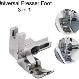 T3 UNIVERSAL PRESSURE FOOT FOR INDUSTRAIL SEWING MACHINE THREE IN ONE with High Shank-25
