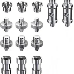 MILLETS Branded Camera Screws,14 Pcs Converter Threaded Screws Adapter Mount Set Camera/Tripod/Monopod/Light Stand/Quick Release Neck Strap Flash Shoe Adapter-6