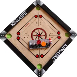 Small Carrom Board with Coins – Compact Fun for All Ages 50 cm Carrom Board-image-67