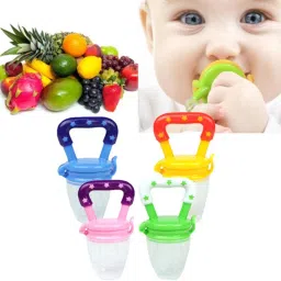 BABY FRUIT FEEDER, BABY SOOTHER AND TEETHER (RANDOMLY MULTICOLOR) Soother-8
