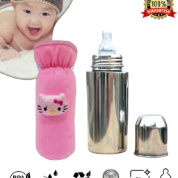 RRR Stainless steel Baby feeding Milk bottle - 250 ml-image-78