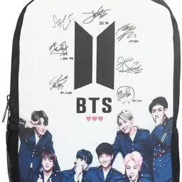 Small 20 L Laptop Backpack BTS SIGNATURE PRINT-image-7