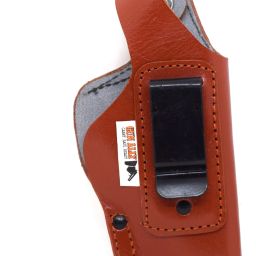 IWB/OWB Leather Waist Gun Holster Belt Concealed Carry for 32 Pistol Pistol/Gun Cover Free Size-image-86