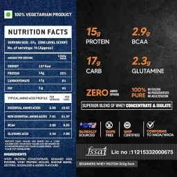 as-it-is nutrition ATOM Beginners | Accelerates Muscle-building | Whey Protein image 2