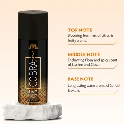 st-john Cobra Deodorant Cool and Cobra Live & Cobra Embrace 100ML image 3
