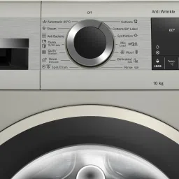 bosch 10 kg Fully Automatic Front Load with In-built Heater Silver image 2