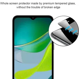 EITANSHA CREATION Edge To Edge Tempered Glass for Mi Redmi A4 5G/Poco C75 5G, POCO C75 5G, Redmi 14C 5G, Redmi A4 5G, POCO C71 5G image 4