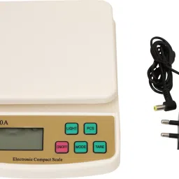 TEFCO SF400A Digital 10 Kg Weight Scale LCD Kitchen Weight Scale (Adaptor Included) Weighing Scale-74