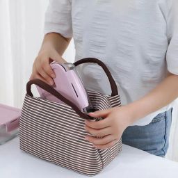 Small Reusable Insulated Tote Picnic Lunch Tiffin Bag Aluminium Foil Cover Waterproof Lunch Bag-image-61