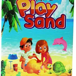 Kiddy Play Sand Smooth and Non-Sticky Sand for Kids(Purple)with Six Big 2D Mould-21