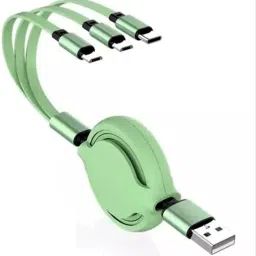 BUFONA 3in1 Charging Data Cable Multiple Charging Cable with Type-C,IOS, Micro USB Charging Pad-image-39