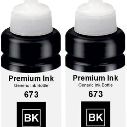 HV Cartridges T673 Refill Ink for Epson L801,L805,L1800,L800,L810,L850,L1300,L605 Printer Black Ink Bottle-image-95