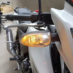 aksmit Rear, Front LED Indicator Light for Universal For Bike Universal For Car image 3