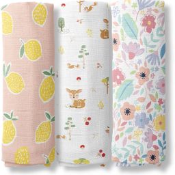 Printed Crib Swaddling Baby Blanket forAC Room-image-35