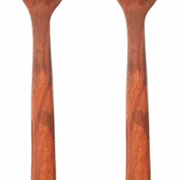 Non-Scratch Wooden Spoons for Cooking Healthy Utensils | Super Strong and Durable for Daily Kitchen Wooden Serving Spoon Set-image-92