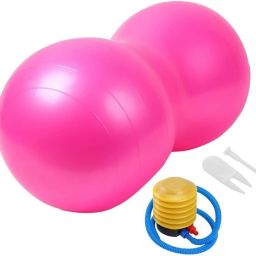 Exercise Balance Ball 90 cm x 35 cm Multicolor Randomly selected Medical Reacher & Grabber-image-55