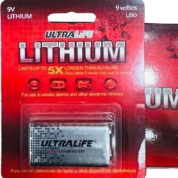 Ultralife 9Volt U9VLJPX Lithiumfor Sensors and Memory BackupsBattery-image-67