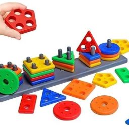 Angle Blocks, Sorting & Stacking Toys for Toddlers and Kids-image-20