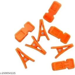 24 orange Plastic Cloth Clips-image-16