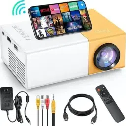 CABRRR YG-300 Projector | Compact, 4K Input, 720P Output, USB & Remote Projector Mobile Mod image 4