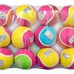 Multicolor Tenniss Ball pack of 12 Tennis Ball-image-5