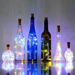 oneclickpicks 20 LEDs 3.05 m Multicolor Steady String Rice Lights image 3