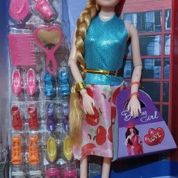 GOLDEN HAIR DOLL foldable hand-21