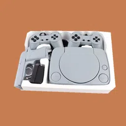 NOWAIT 34 Classic TV Game Console Inbuilt Game Contra, Super Mario Bros with 2 Cassette NA GB with Contra, Super Mario Bros, F1 Race, Cricket Game image 2