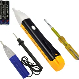 1 voltage tester with 1 continuity & 1 Electric tester (pack of 3) Analog Voltage Tester-image-63