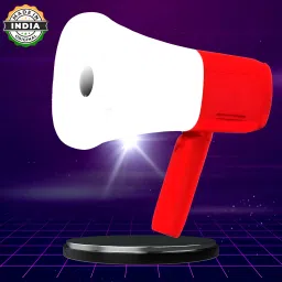 R279 KING BHOPU MEGAPHONE - Loud & Clear, Stylish with USB, TF,Record,Chargeable Indoor, Outdoor PA System-12