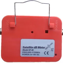 ss sales SF-45 & 48 Analogue Satellite Signal Db Meter for Full Hd Dth Network Setting Solid Powerox sf9506 4Satellite Finder For All DTH Cable TVs Non-magnetic Electronic Level image 2