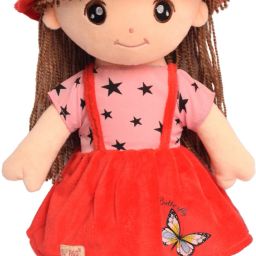 Soft Toys, Doll for Girls, Toy for Girls, Gift for Girls With Woolen Hair- 45 cm-28