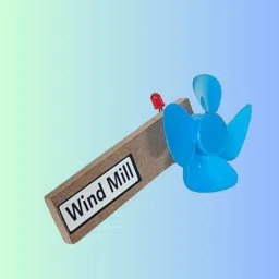 Science Project Kit for Class 6 Kids School Wind Mill Working Model Toy Use Educational Electronic Hobby Kit-5