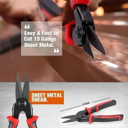 jancom 5-In-1 Multifunctional Wire Stripper Combination Interchangeable Pliers Kit Lineman Plier image 5