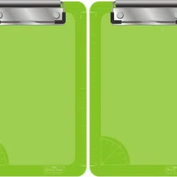 Green Examinatin Board | Unbreakable Paper Clipboards | Flexible Board For Exam-image-114
