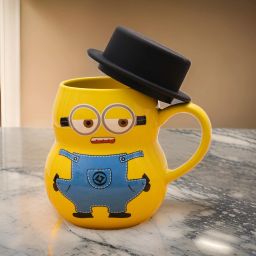 Cute 3D Embossed eye Panda Random Ceramic Coffee Milk Tea Cup with Funny Lid Perfect Novelty Gift for Mom, Girls, Girlfriend, Wife, Panda Lovers Ceramic Coffee (350 ml) Ceramic Coffee (350 ml) Ceramic Coffee Mug-18