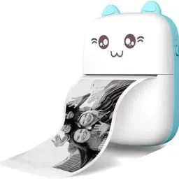 mini Thermal Printer, 1 Thermal Roll Inside Printer, 1 Type C USB Cable-19