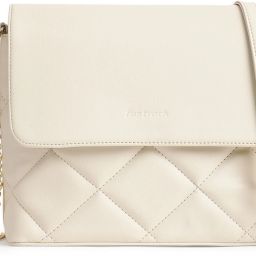 Quilted Casual Pearl White Sling Bag Sling Bag-image-11