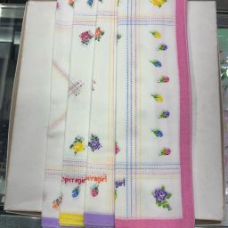HIMANSHU HOSIERY Ladies Hanky Cotton ["White"] Handkerchief-image-41