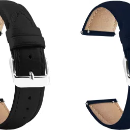 ACM Pack of 2 Watch Strap Leather Belt for |Pauze Spirit Pro Smartwatch Band 2994205 mm Synthetic Leather Watch Strap-9