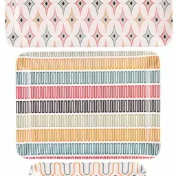 Melamine Serving Tray Set ( Set of 3 Trays) MT133 Tray-1