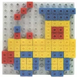 peacock toys & games Peacock Brick Mosaic - Premium Interlocking Blocks image 2