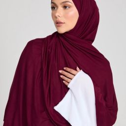 ANBA Cotton, Rayon Solid Women Shawl-image-7
