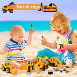 Realistic Engineering Construction Toy Set – Strong Plastic Build-22