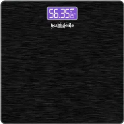 Healthgenie Thick Tempered Glass LCD Display Digital Weighing Scale-11