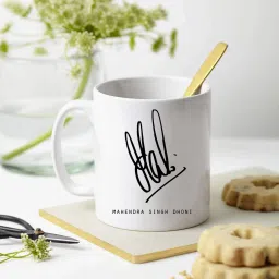 MS Dhoni Official Signature Coffee | Dhoni Coffee for All Dhoni Fans | For Boys | for Girls | Tea | Milk Ceramic Coffee Mug-image-31
