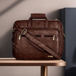lorem Men Brown Messenger Bag-picture-3